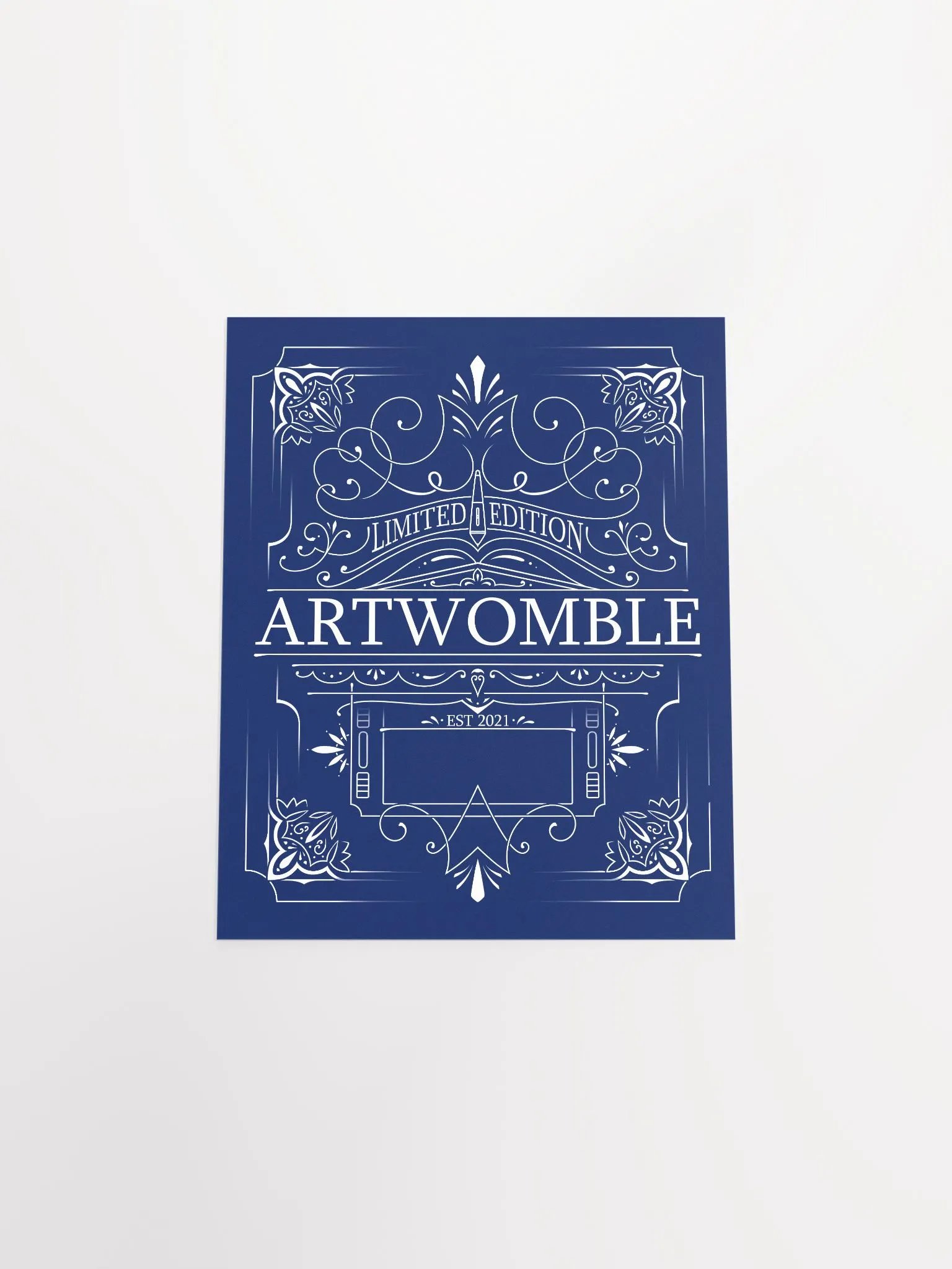 Artwomble Poster - Blue product image (10)