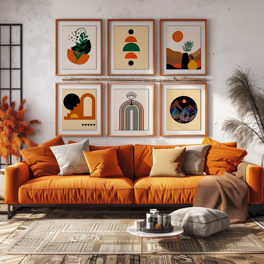 Colorful BOHO Gallery Wall Set of 11 DIGITAL Prints product image (5)
