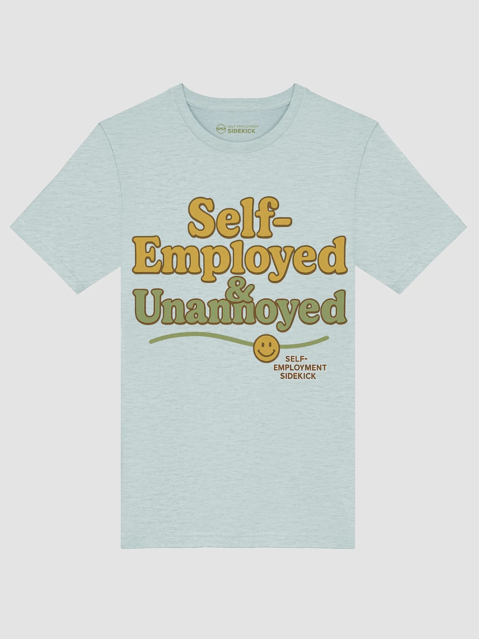 Self-Employed & Unannoyed T-shirt (Cheddar and Broccoli) product image (5)