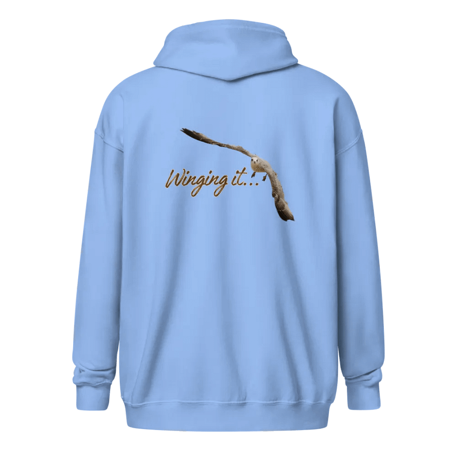 Winging it... Seagull Unisex Zip up Hoodie product image (1)