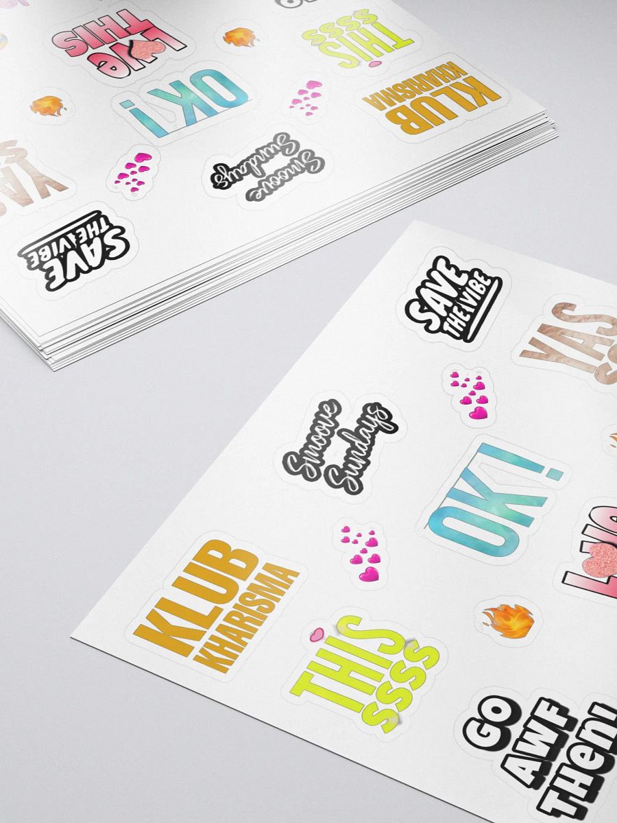 Vibe Khrew Sticker Pack product image (5)