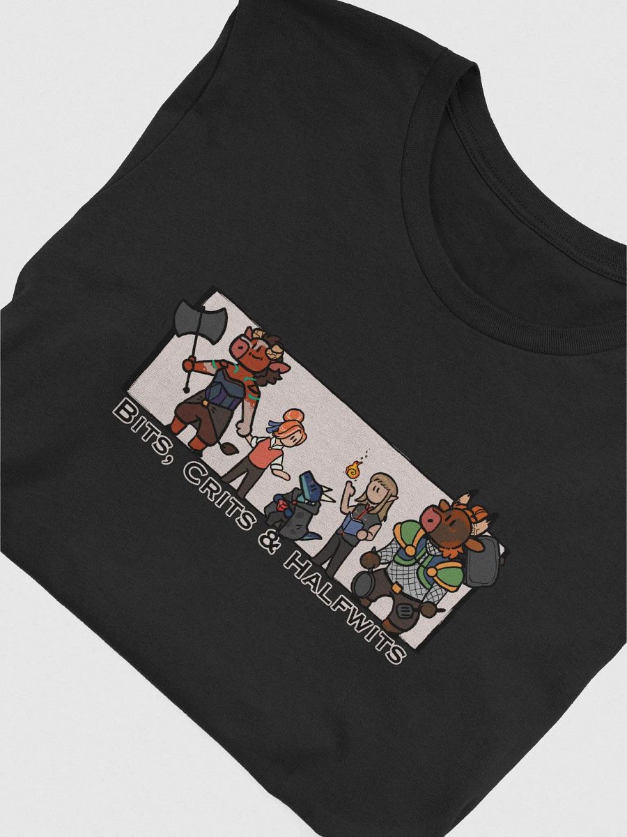Bits, Crits and Halfwits DnD Party Tee product image (5)