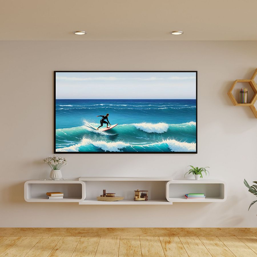 Surf's Up TV Frame Art product image (3)