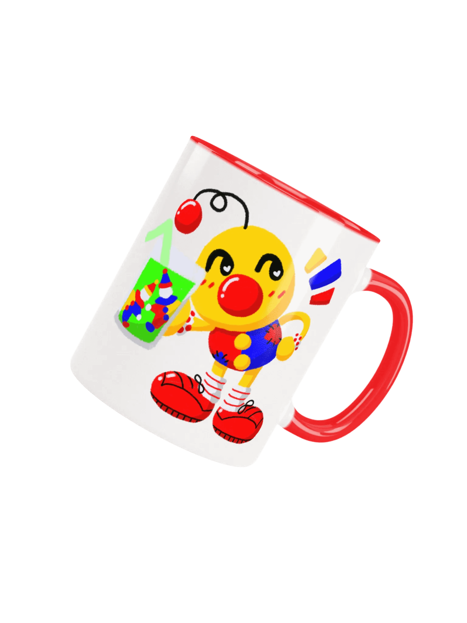 Boyoyoing Clown Soda Hearts Ceramic Mug product image (14)