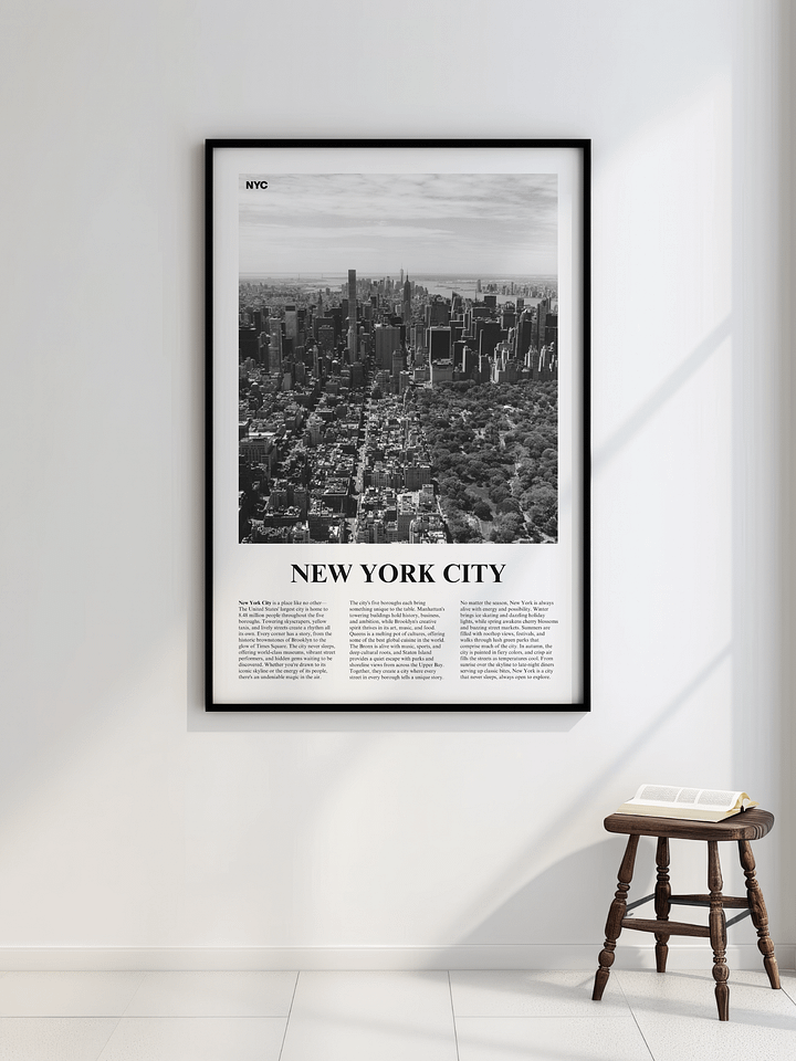 New York City 04 Newspaper Poster product image (2)