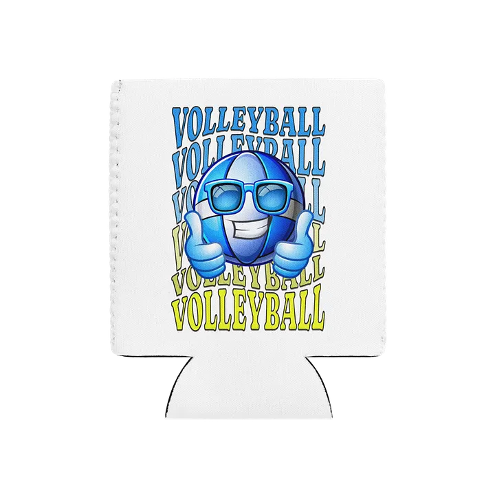 Thumbs Up Volleyball Vibes Cool Can Cooler product image (2)