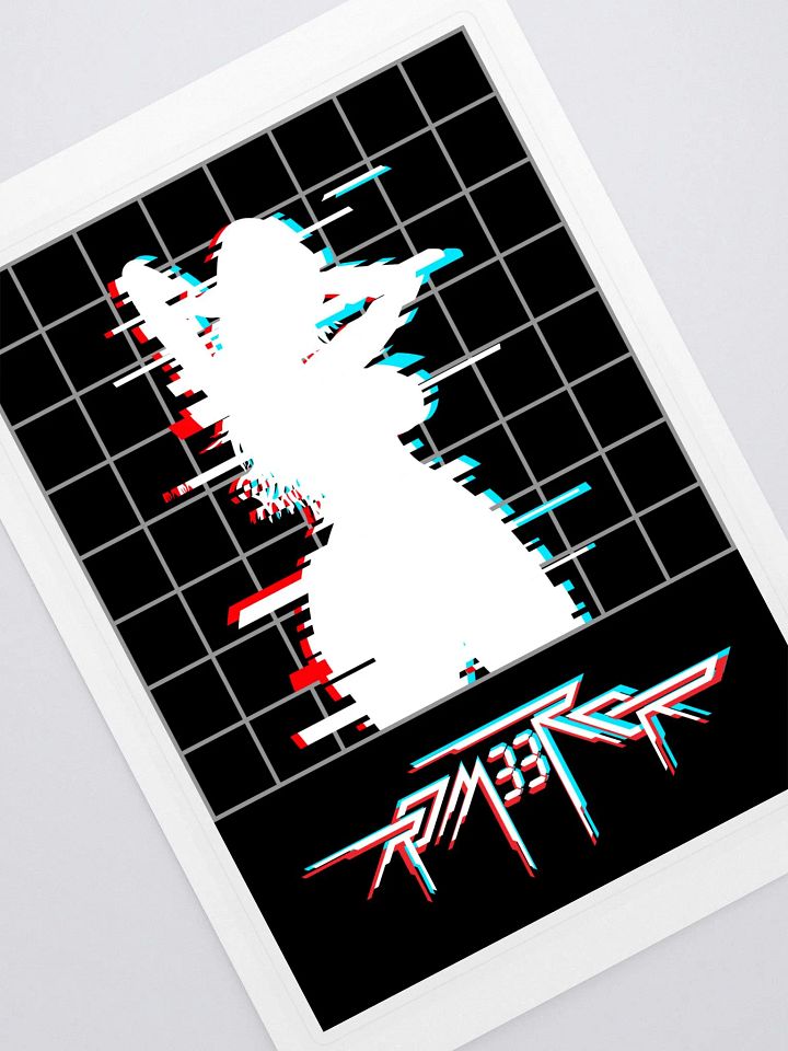 Glitch Girl Sticker product image (1)
