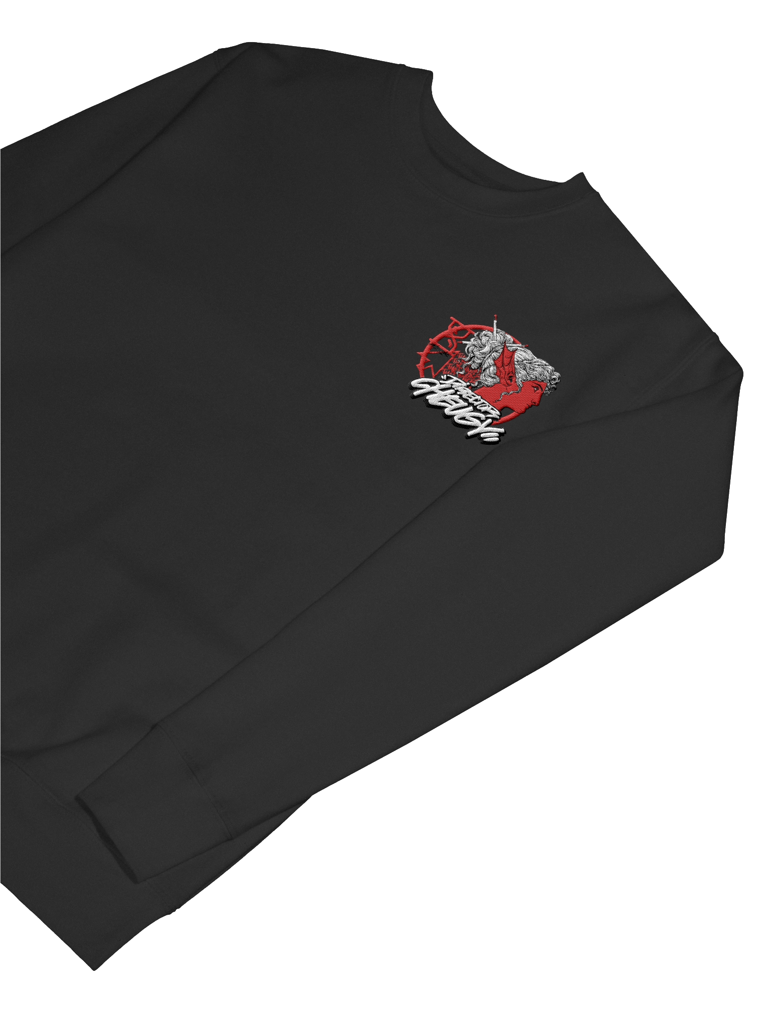 Bustin Crew Neck Sweatshirt (Red) product image (7)