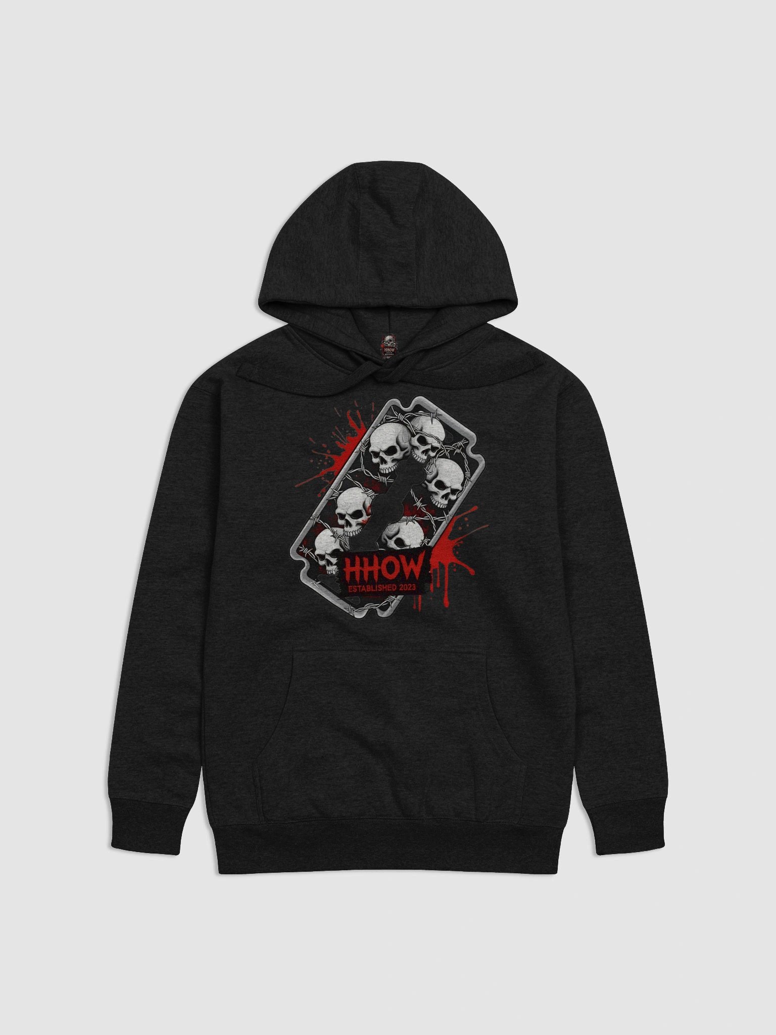 Hardcore Haven of Wrestling EST. 2023 Official Hoodie product image (3)