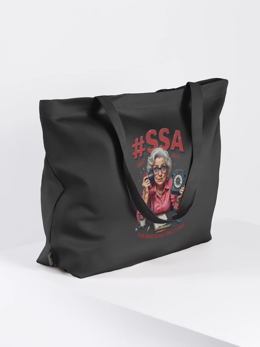 Social Security Hold Time Tote Bag product image (8)