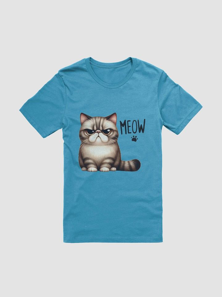 Grumpy Meow Cat T-Shirt product image (1)