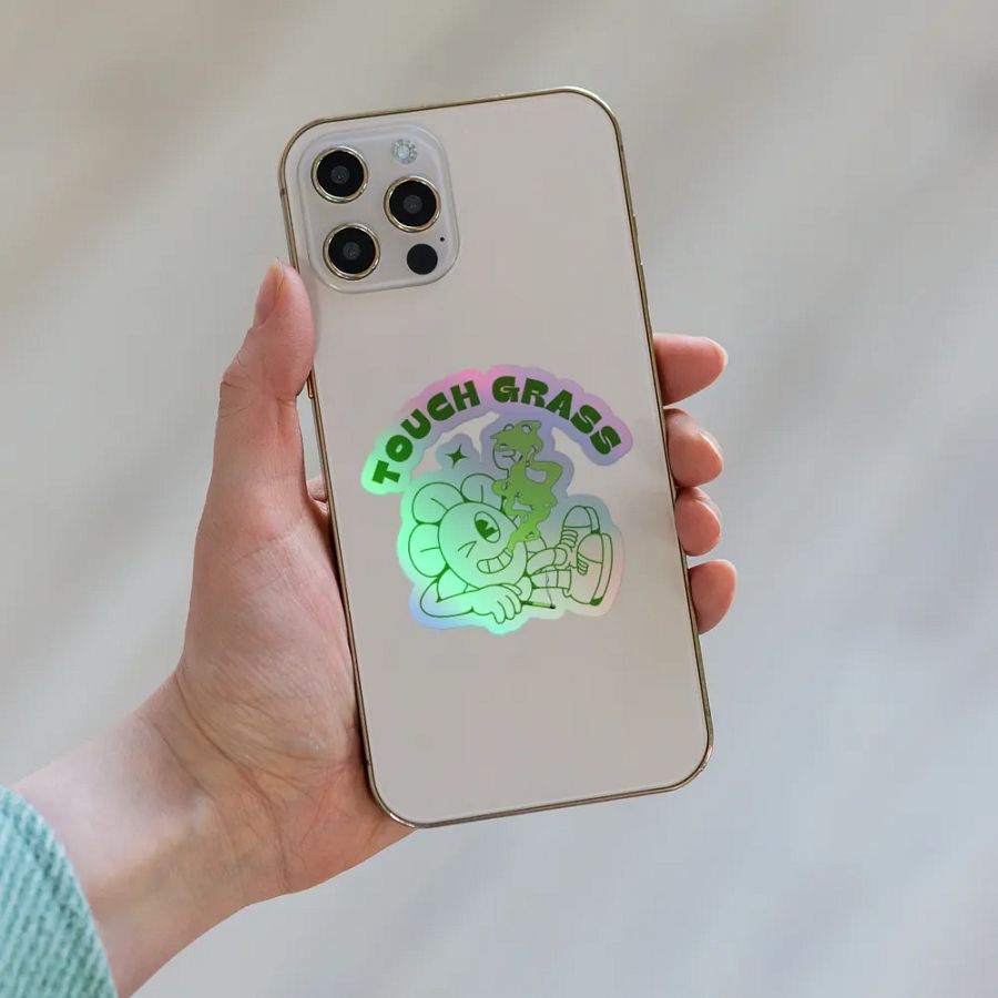 Touch Grass Sticker product image (6)