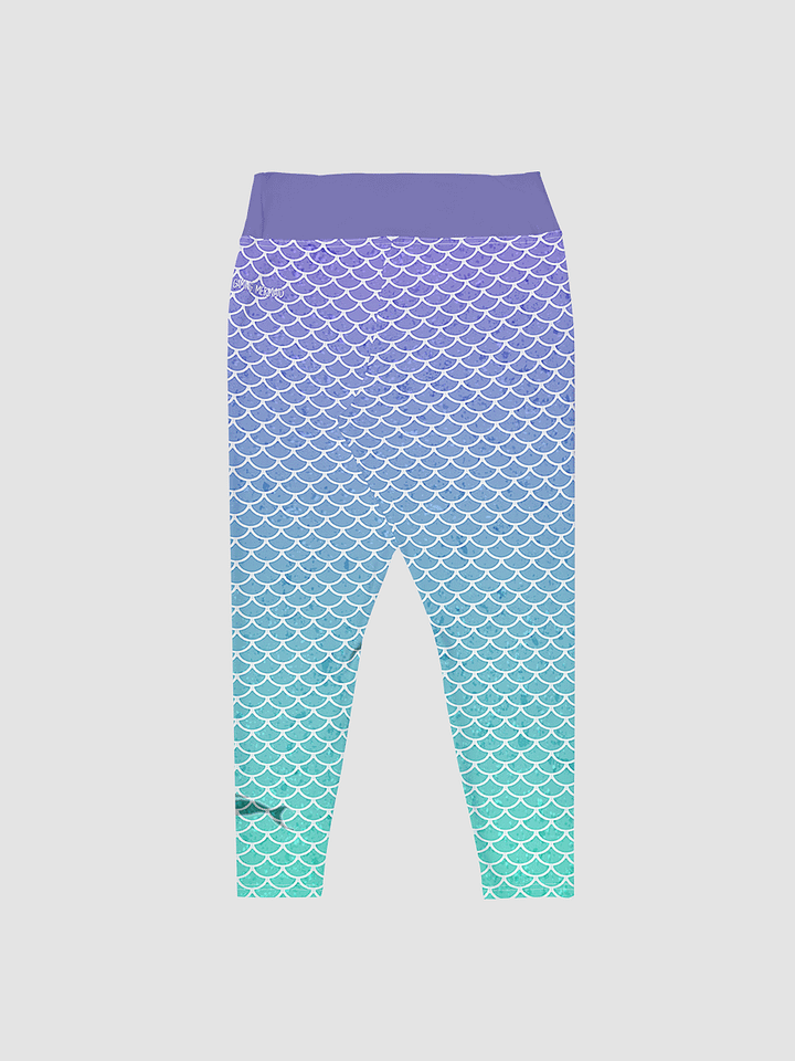 All-Over Print Plus Size Gaming Mermaid Leggings product image (2)