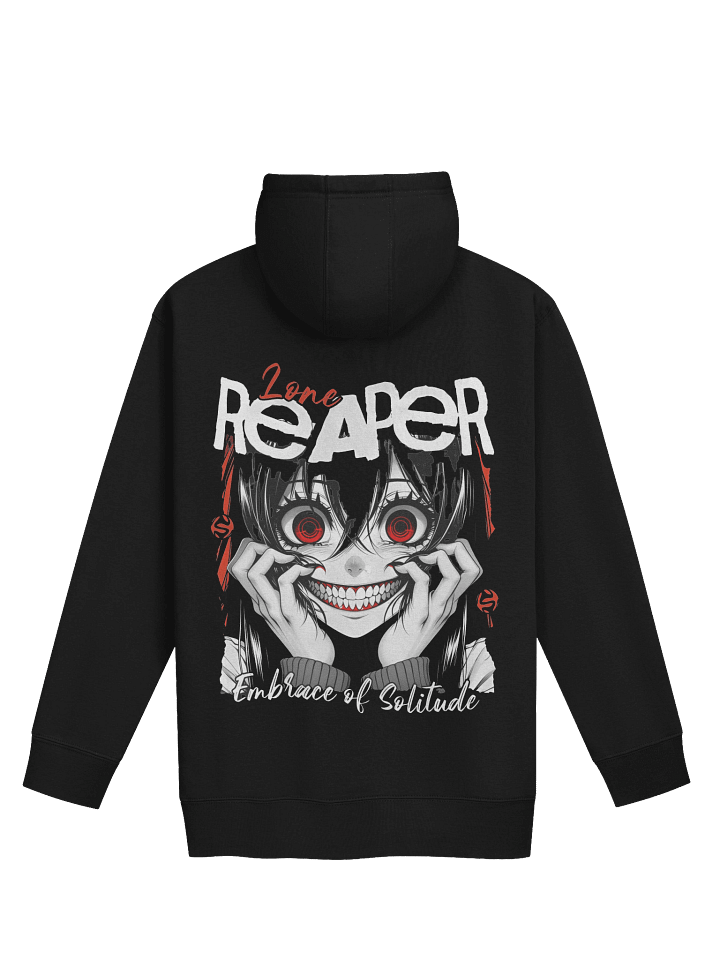 Lone Reaper- Streetwear Dark Fashion Unisex Hoodie- Premium Cotton Heritage M2580 product image (2)