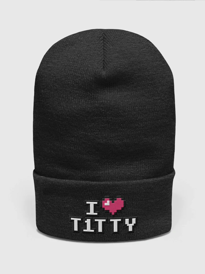 I <3 T1TTY Beanie product image (1)