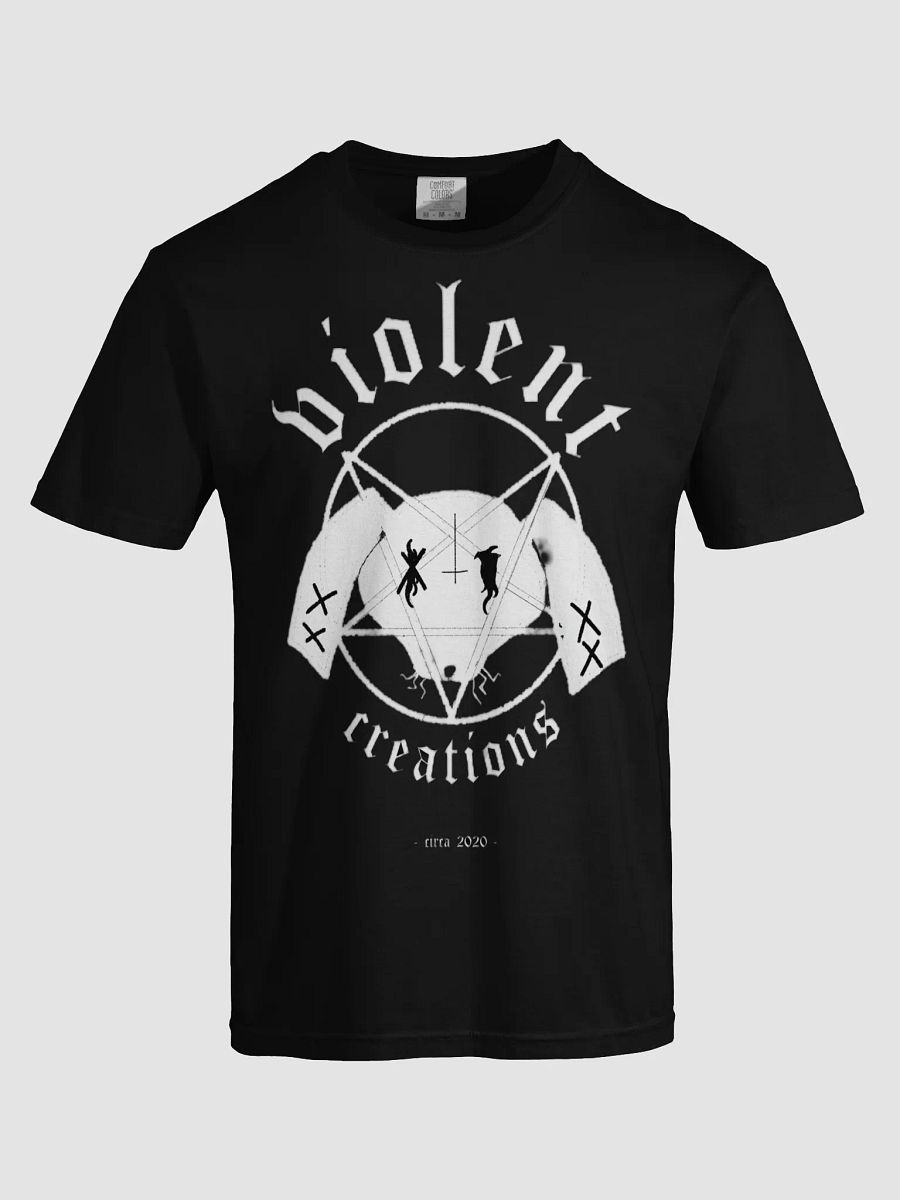 Black Metal Bunny Logo Tee product image (5)