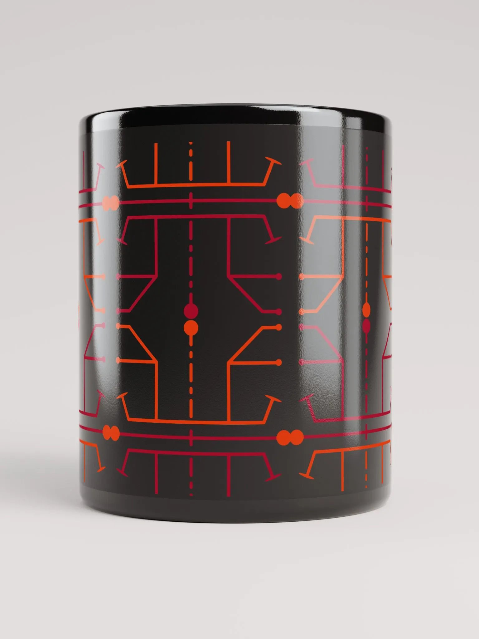 Hieroglyph Abstract Pattern Mug product image (1)