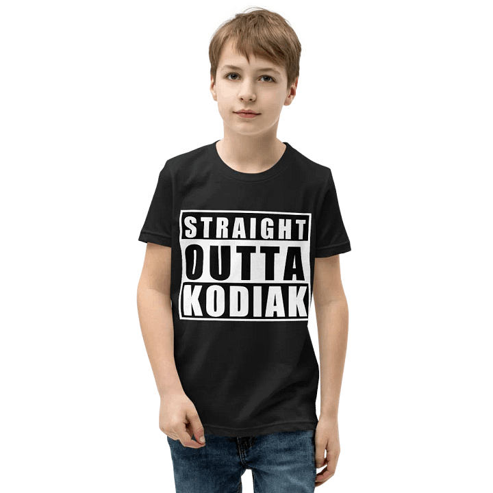 Straight Outta Kodiak Kid's T-shirt product image (1)