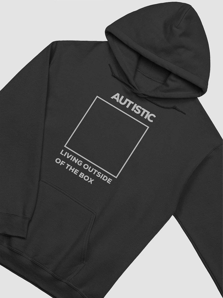 NeuroDivergent Rebel - Autistic - Living Outside the Box Pullover Unisex Hoodie product image (13)