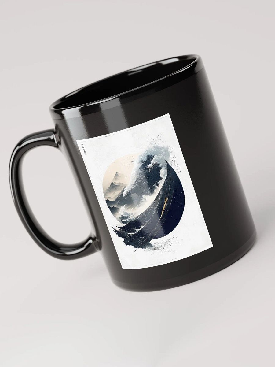 Geometric abstract art in Japanese style (front & back) product image (3)