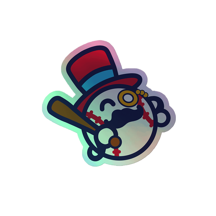Holo Sticker (Mr Joe Showstoppers) product image (2)