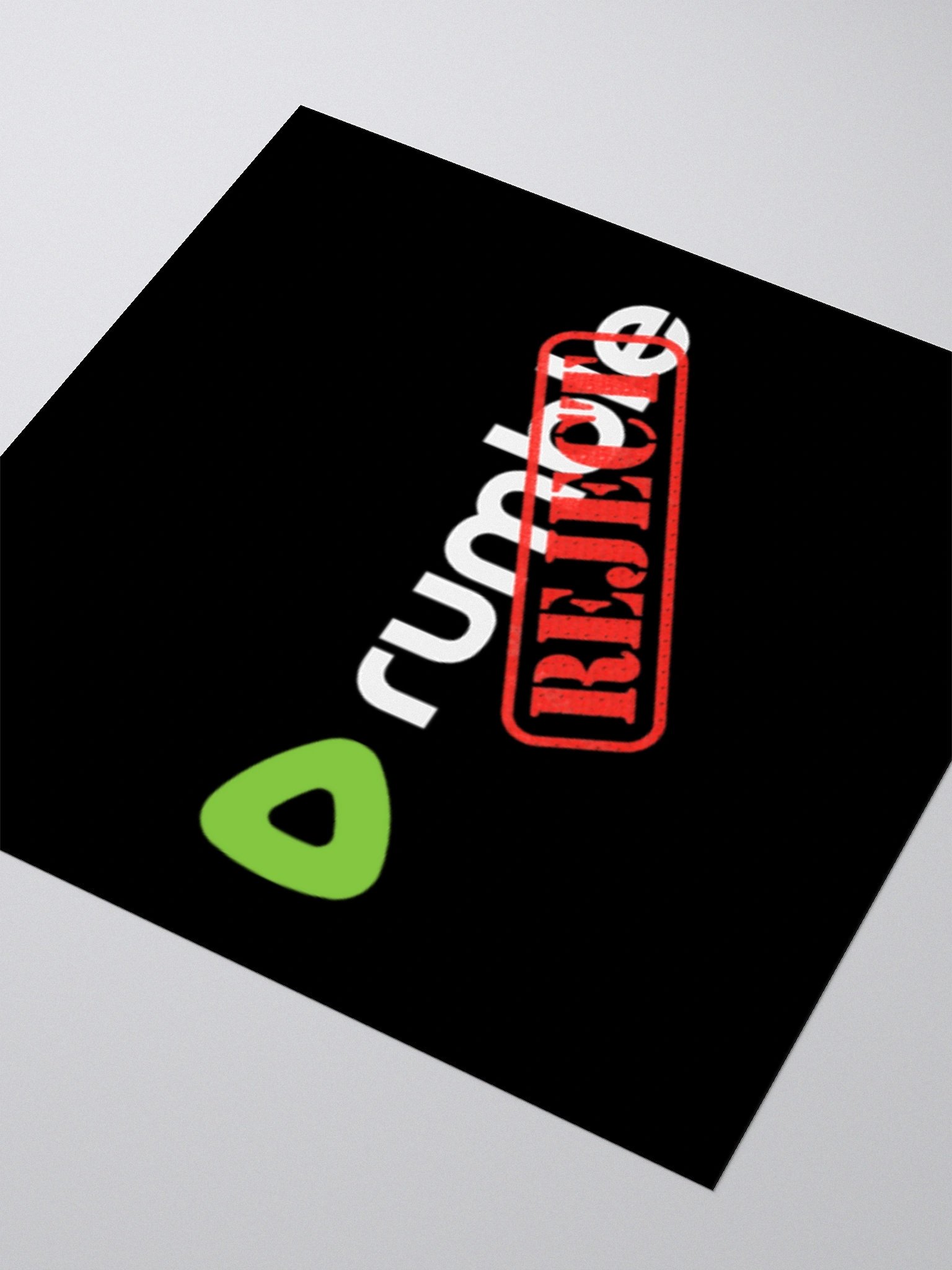 Rumble Reject Kiss Cut Stickers product image (10)