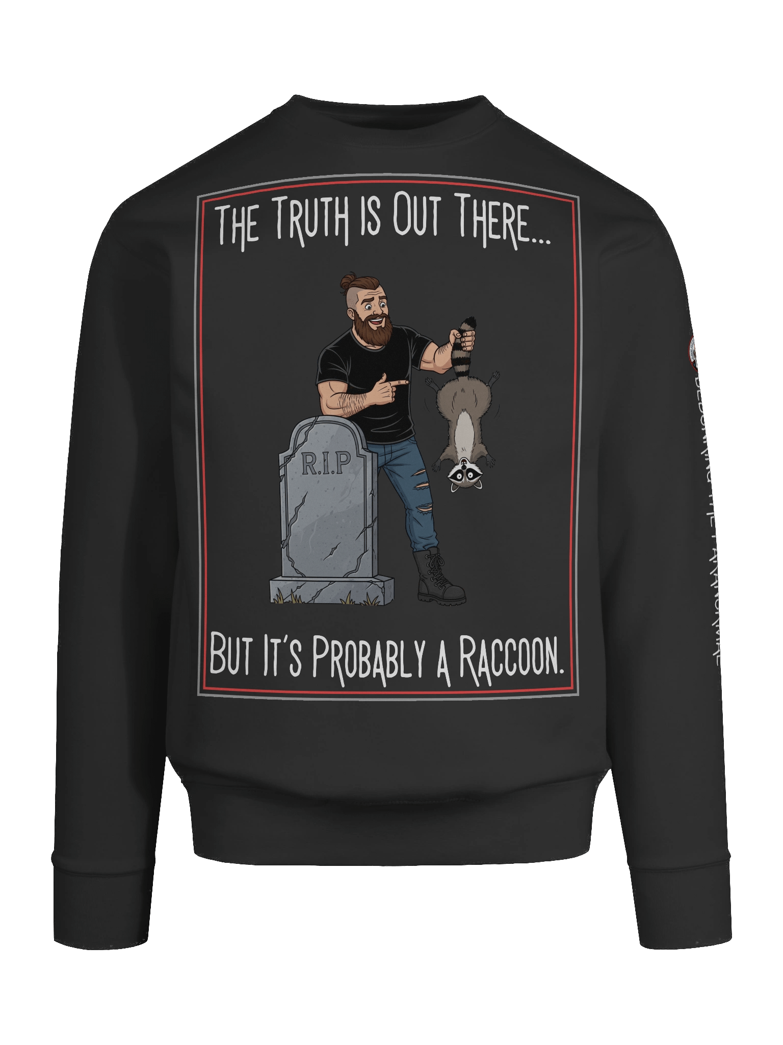 Probably a Raccoon Pullover Sweater product image (9)