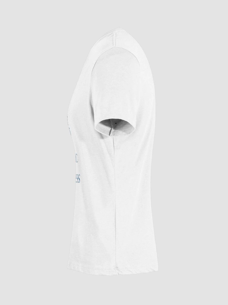 Celtic Goddess Relxed V-Neck (White/Blue) product image (8)
