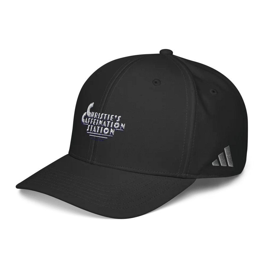 Black Baseball Cap with White Text Logo - Classic Style product image (2)