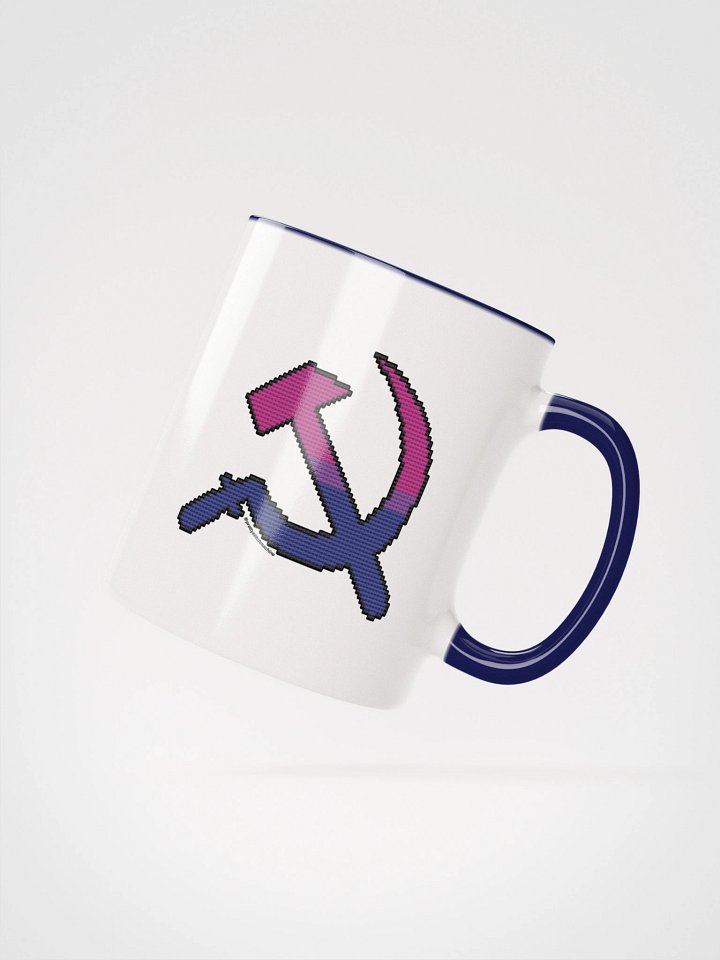 Bi Pride Hammer & Sickle Ceramic Mug product image (2)