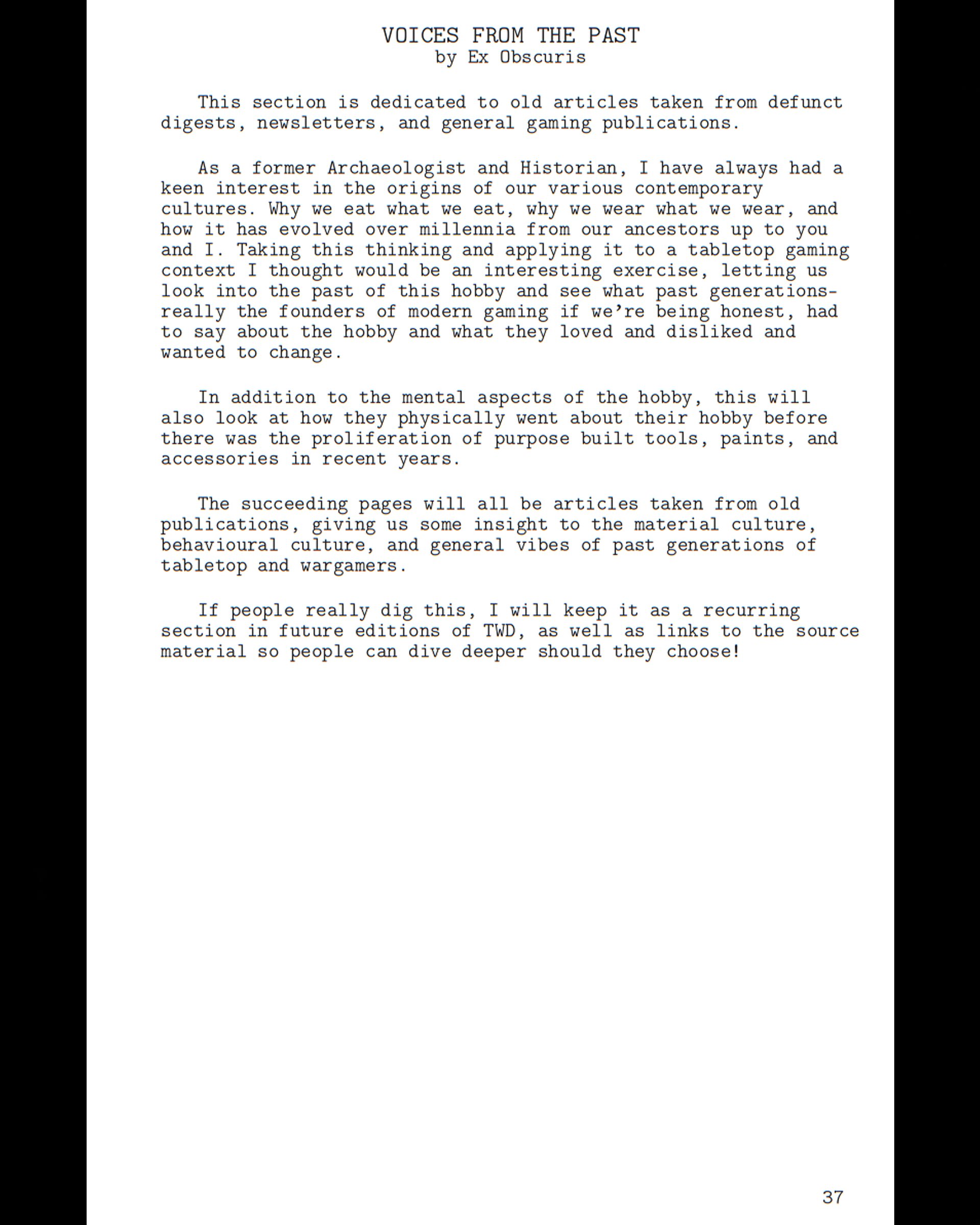 Tabletop & Wargame Digest Issue #1- PDF VERSION product image (4)