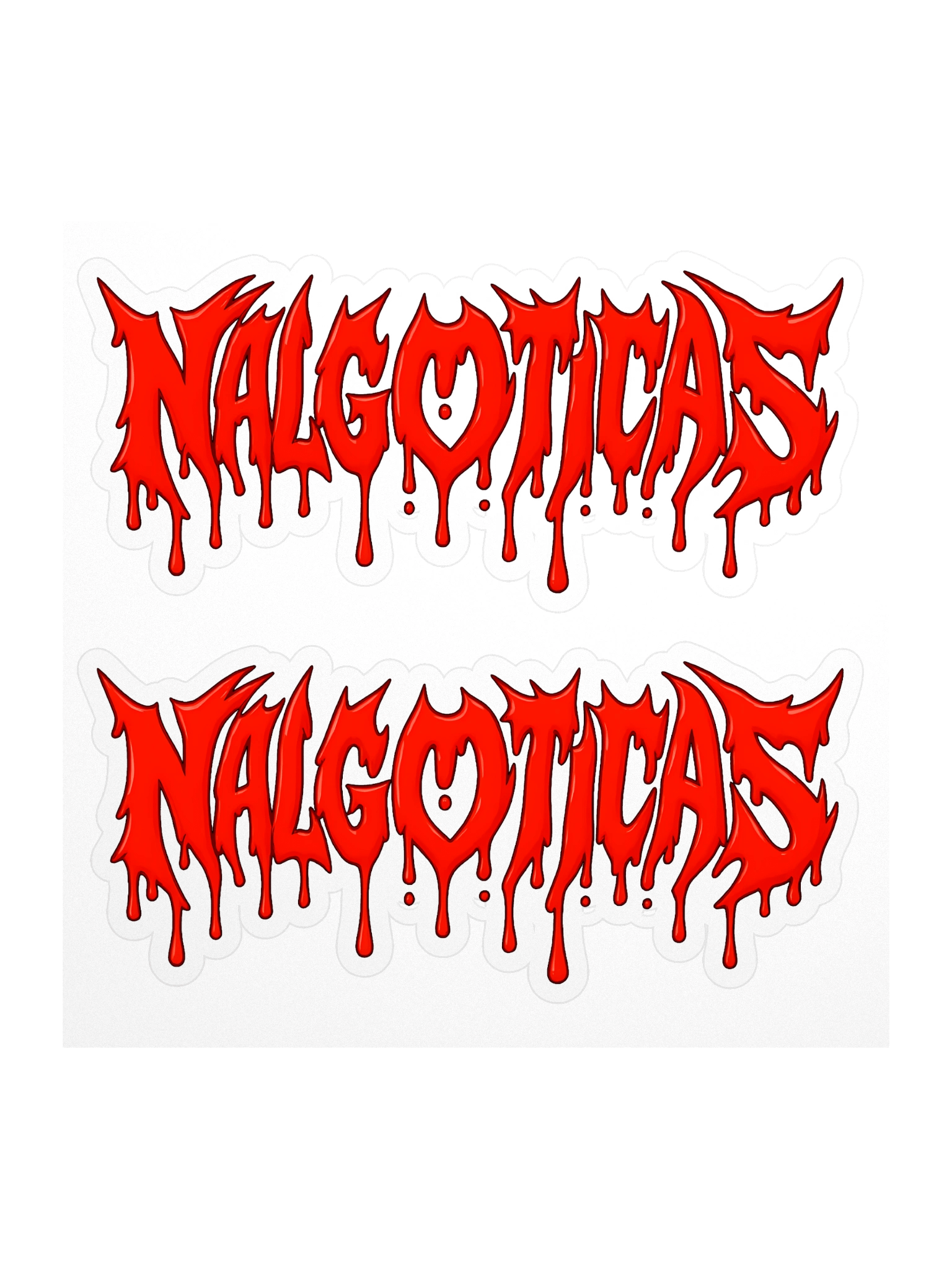 Nalgoticas Bloody 🩸 Stickers product image (1)