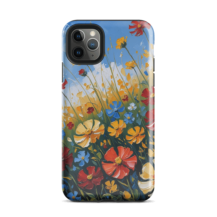 Impressionistic Flower Field Tough iPhone® Case product image (26)