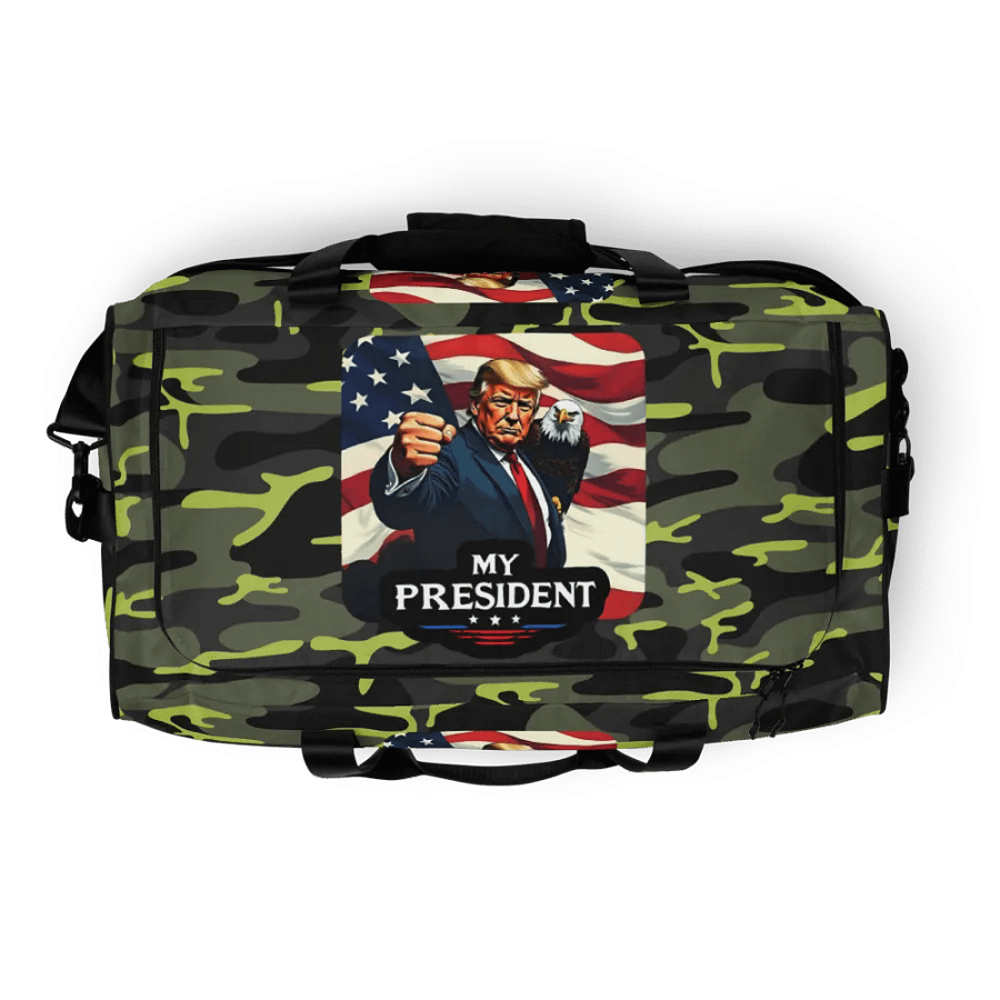 Duffle Bag: Trump, My President, with Eagle product image (6)
