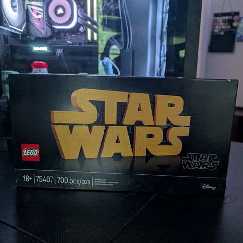Built an awesome @lego Star Wars Logo :D