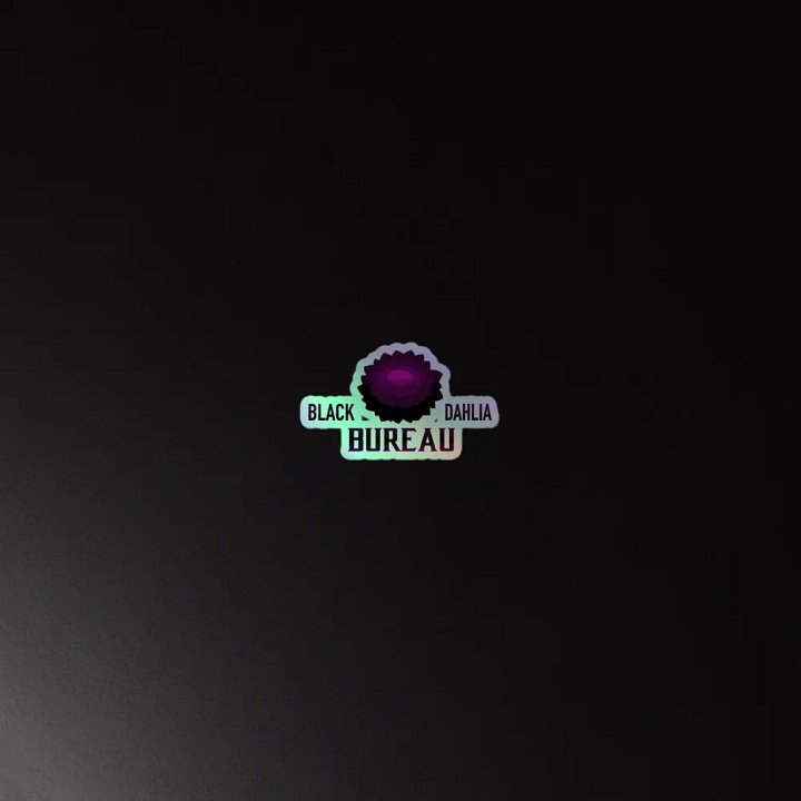 Dahlia Bureau Holo Sticker product image (4)