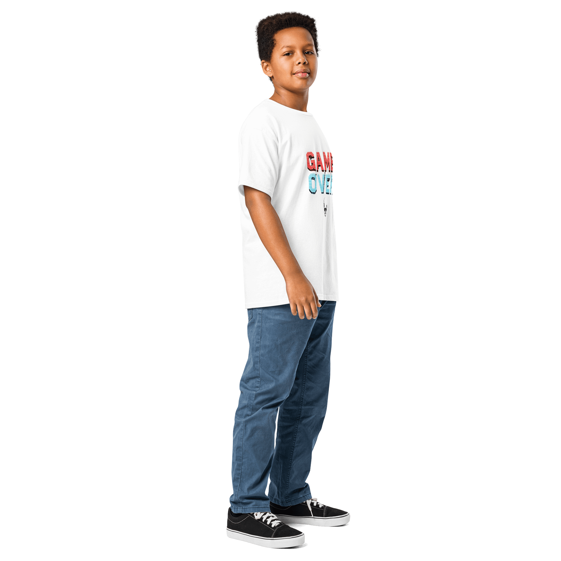 Game Over Skull Youth Tee product image (5)