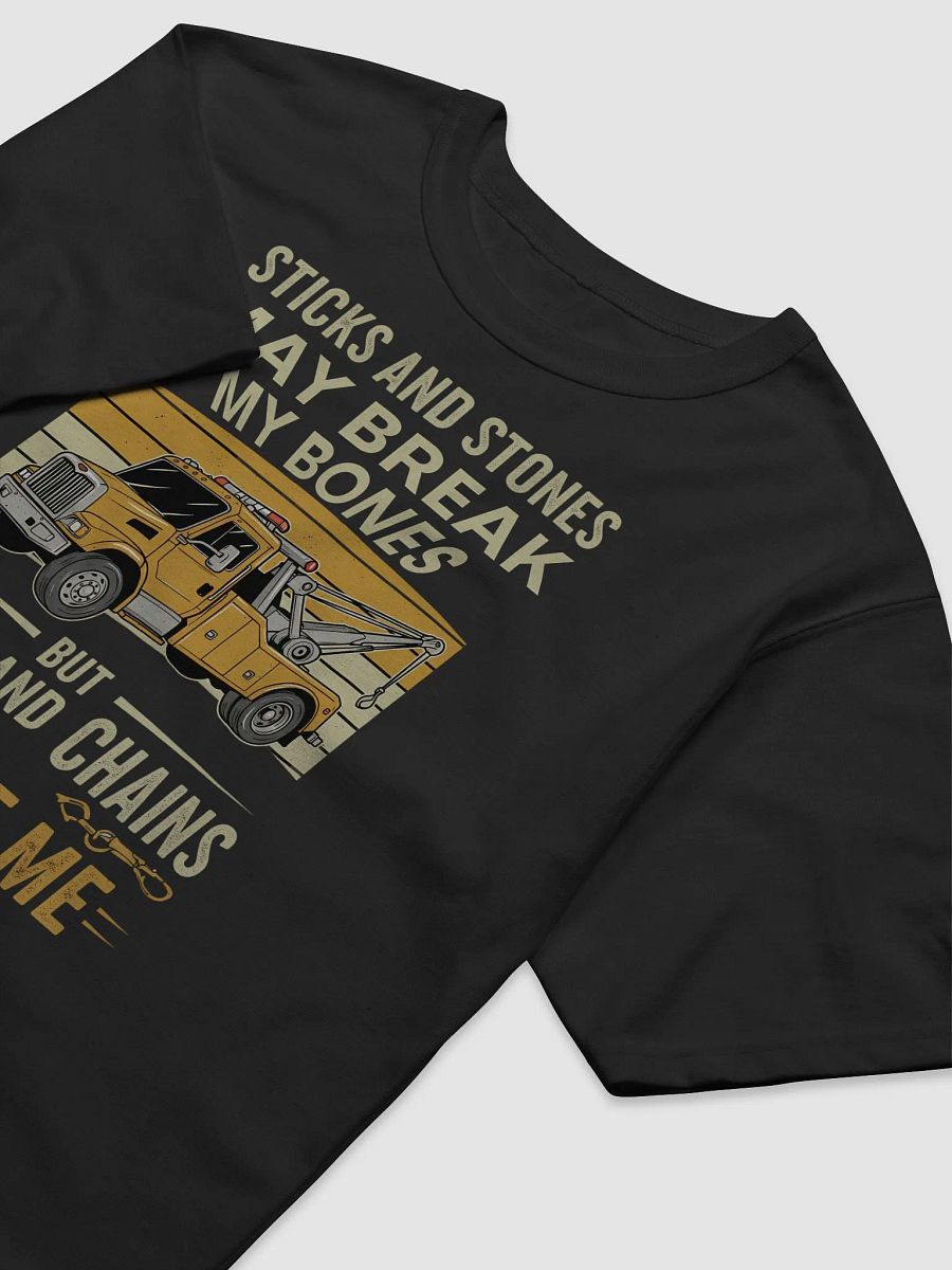 Funny Tow Truck T-Shirt – Hooks and Chains Excite Me – Tow Operator Gift product image (5)