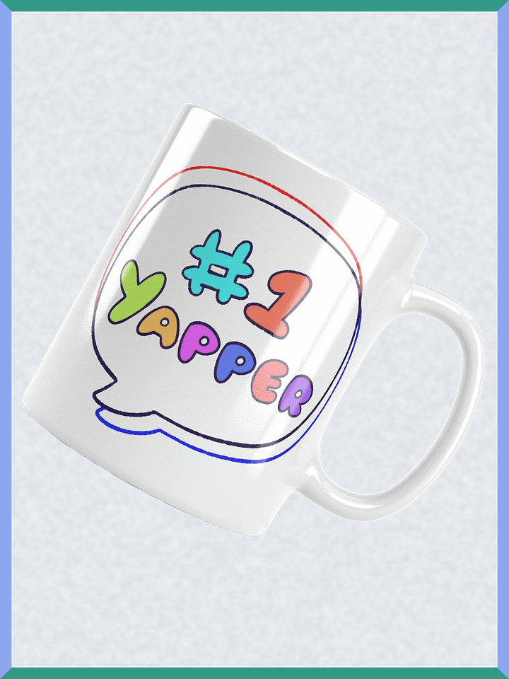 #1 Yapper - White Glossy Mug product image (1)