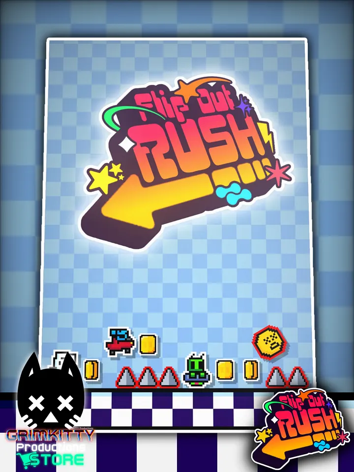Flip Out Rush - Classic Poster product image (1)