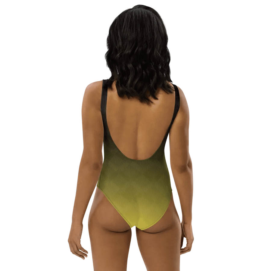yellow wave bodysuit product image (4)