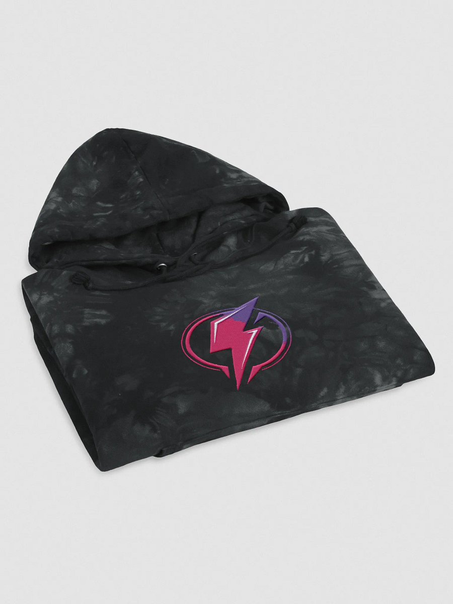 Supercharged Evolved Pink Lightning Bolt Black Champion Jumper product image (3)