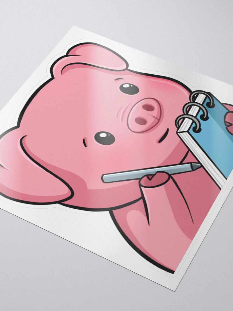 Piggy Noted Sticker product image (3)