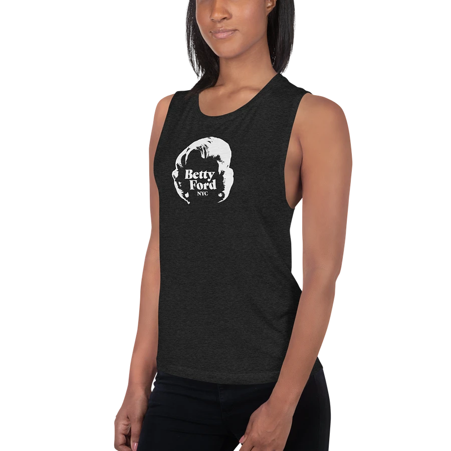 Betty Ford NYC logo Women's Flowy Muscle Tank product image (3)