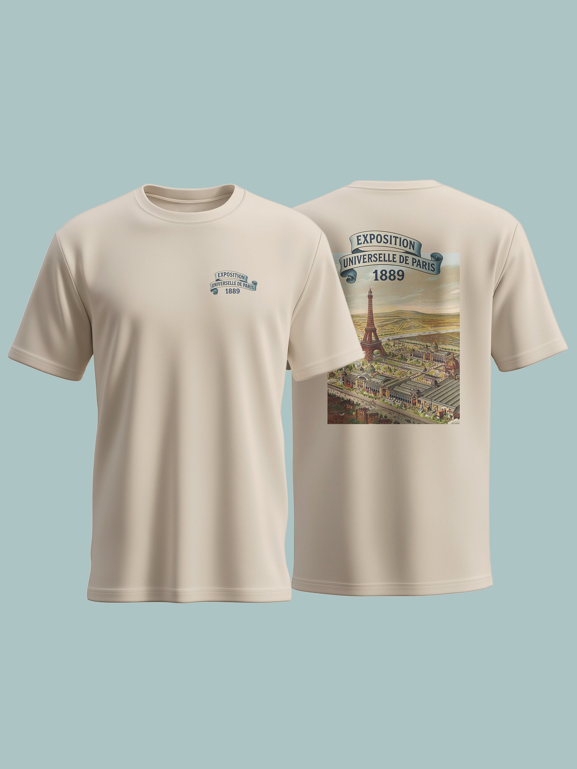Exposition Universelle de Paris 1889 Supersoft Dark Tee product image (1)