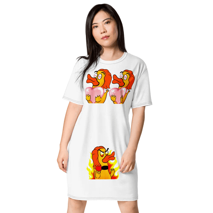Heart My Parts T-Shirt Dress product image (1)
