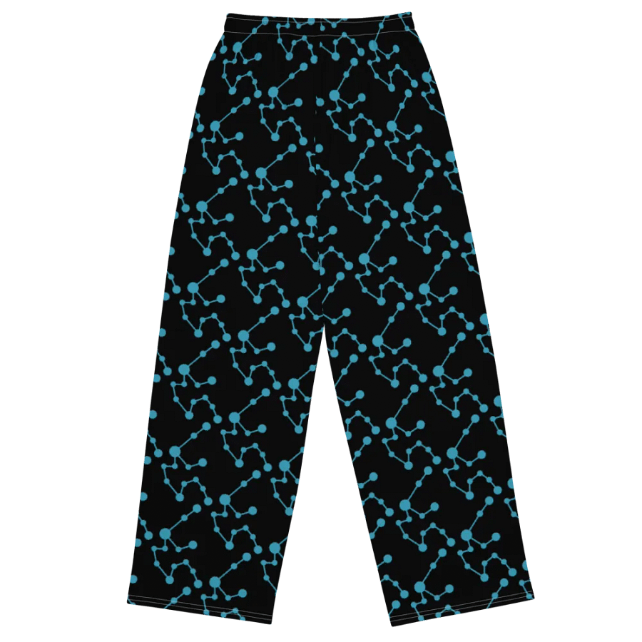 Interconnected Blue Aquarius Unisex Pants product image (2)