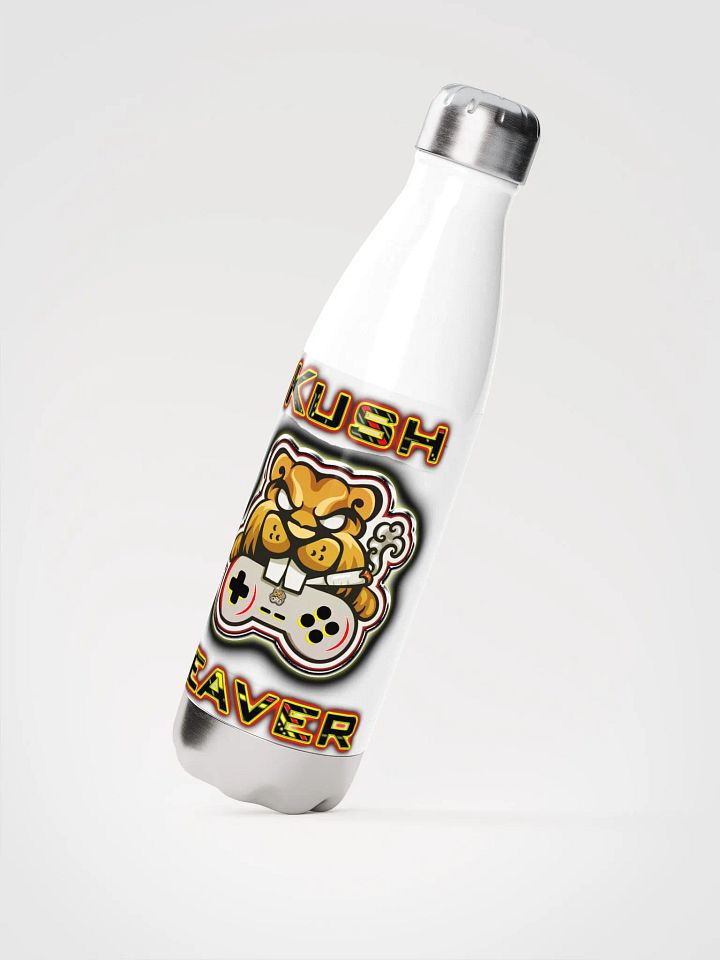 Kush Beaver Steel Water Bottle product image (2)