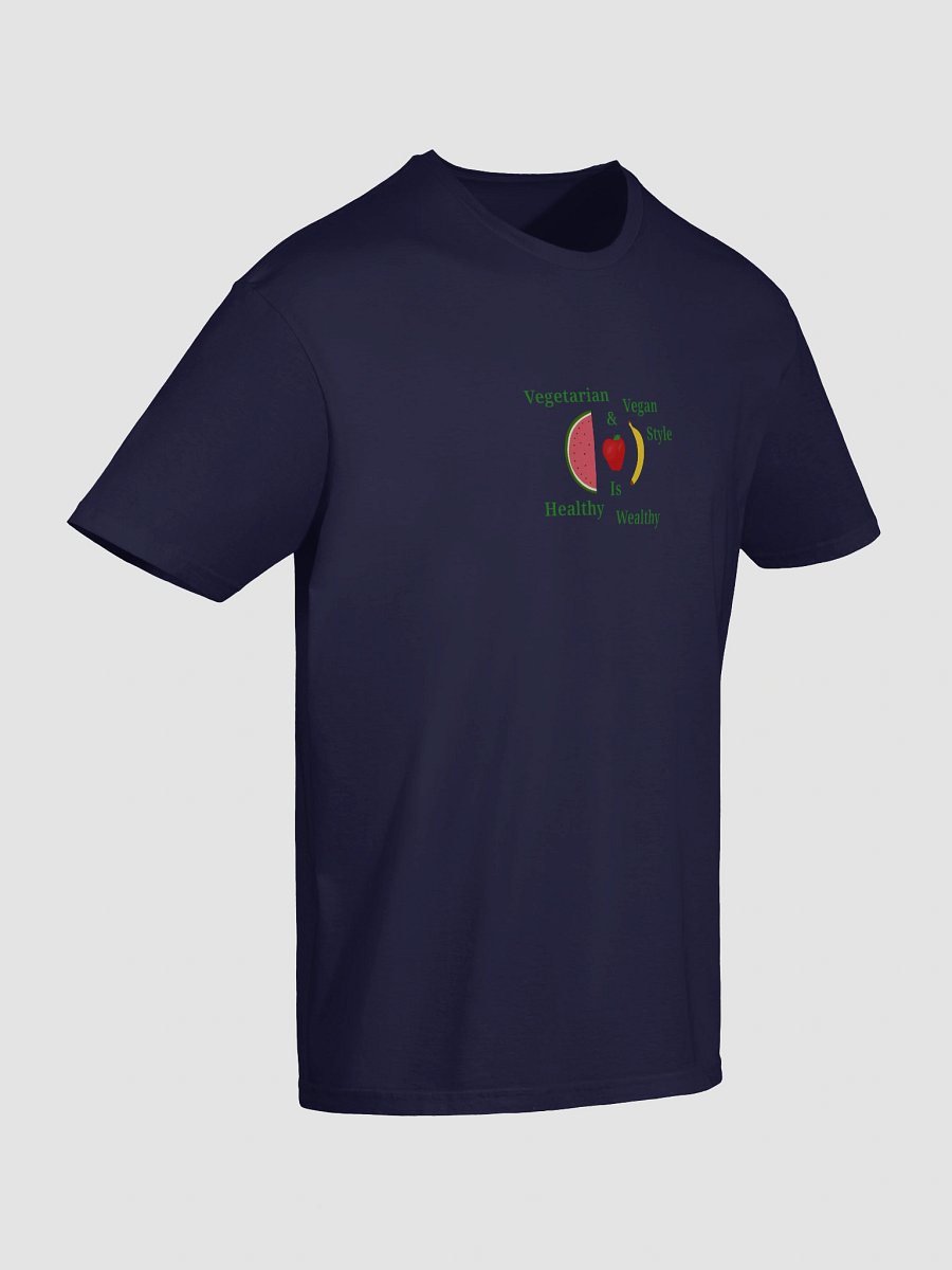 Healthy = Wealthy Vegan T-Shirt product image (10)