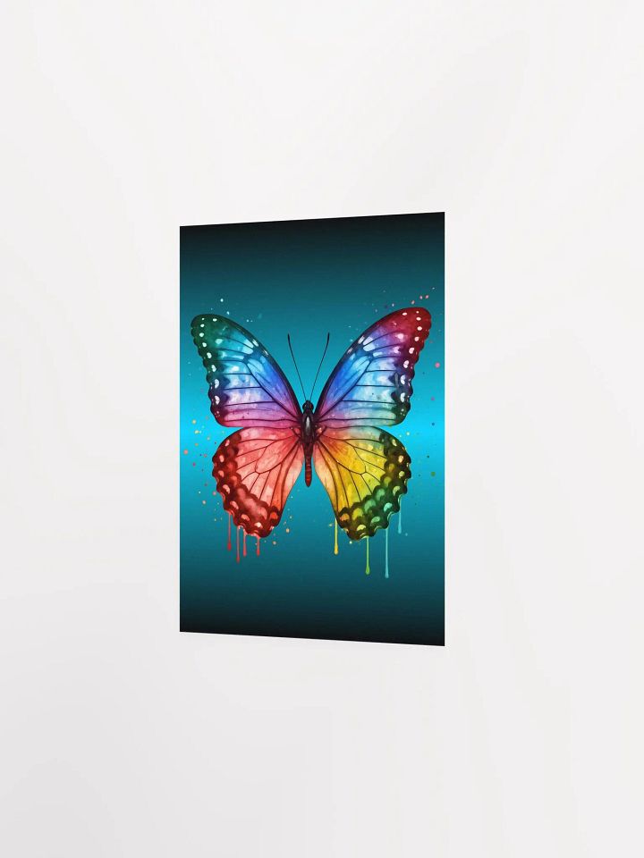 Rainbow Butterfly: Painted Elegance Poster product image (2)